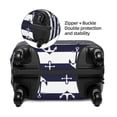 thumbnail image 4 of Lsque Anchors Printed Luggage Cover, Travel Luggage Protector,Scratch and Dirt Resistant, Fits 18-32 Inch Luggage - Small, 4 of 9