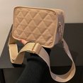 thumbnail image 4 of Bolsos Cruzados Lady Crossbody Bags Romboide Bordado Hilo PU Bolsa de hombro para el trabajo (Caqui) Hugtrwg Para Estrenar, 4 of 8