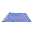 thumbnail image 2 of Ahgly Company Machine Washable Indoor Rectangle Persian Blue Bohemian Area Rugs, 8' x 12', 2 of 4
