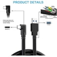 thumbnail image 5 of VR Link Cable 10FT Compatible with Quest 3/2/1 and Pico 4, 3.0 Link Cable Accessories for PC VR Headset, 5 of 6