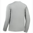 thumbnail image 2 of Tuna Men Fishing Long Sleeve UPF 50+ Sun Protection Quick Dry Running Rash Guard Hiking Swimming Shirts Grey 01 Large, 2 of 5