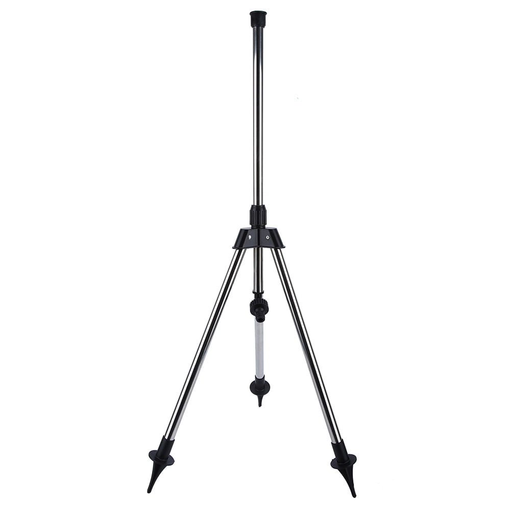 Stainless Steel Sprinkler Holder, Adjustable Tripod For Watering Systems, Lightweight  Compact, 22,35 Inch