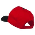 thumbnail image 3 of Italy Europe Flag Patched Two Tone High Cap - Black Red OSFM, 3 of 5