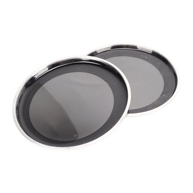 parches de tambor de 8 pulgadas, accesorio de instrumento de película de poliéster de 2 capas para reemplazo, color negro