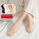 thumbnail image 2 of Calcetines de encaje fino de verano para mujer, calcetines de algodón cortos hasta la mitad del tobillo, calcetines de malla antideslizantes transpirables huecos, 2 of 5