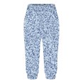 thumbnail image 3 of Mlzmgr Capris pour Femmes Imprimé Bas Resserré Pantalons Courts Imprimés Pantalons de Sport Tendance avec Poches, 3 of 6