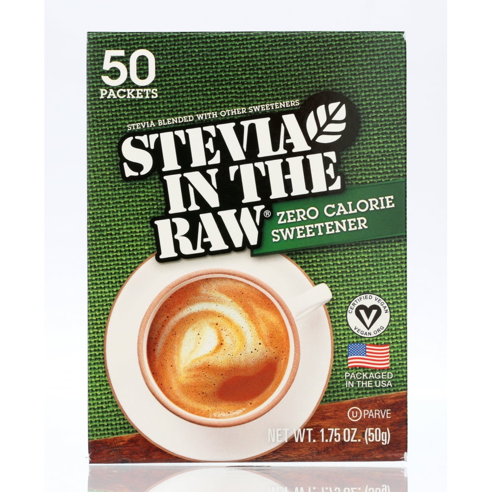 Stevia In The Raw Sweetener Packets, 50 Ct