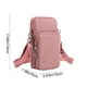 thumbnail image 5 of Bolso pectoral bandolera multiusos | Mochila ligera con correa de poliéster | Mochila bandolera ajustable | Diseño de múltiples compartimentos | Para senderismo, viajes, trabajo | 19x10x5cm | Negro, 5 of 8