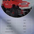 thumbnail image 4 of RC Car 1:10 Scale Adjustable Metal Scissor Jack Tool for RC Crawler Axial SCX10 for Traxxas TRX4 Tamiya CC01 D90, 4 of 5