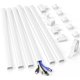 thumbnail image 1 of Cord Hider Delamu CC02 para cables en pared, kit de gestión de cables, 1 of 8