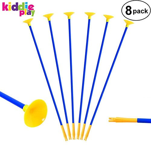 Kiddie Play Replacement Arrows for Kids Bow and Archery Set Toy Arrows