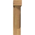 thumbnail image 2 of Ekena Millwork 5 1/2"W x 20"D x 24"H Traditional Block Smooth Bracket w/ Offset Brace, Western Red Cedar, 2 of 25