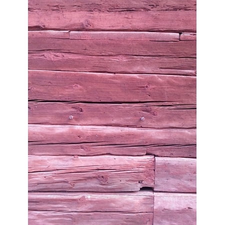 - LAMINATED POSTER Background Wall Wood Boards Pink Architecture Poster Print 24 x 36