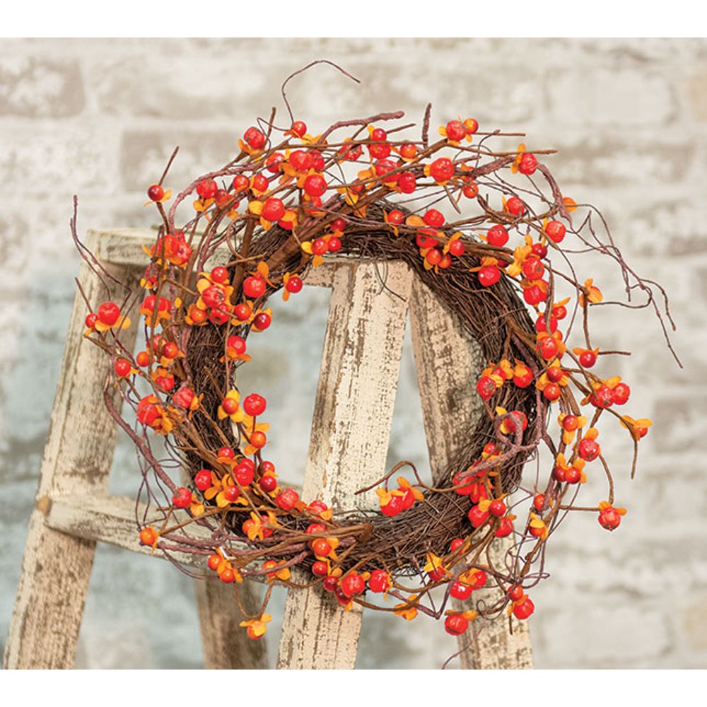 Bittersweet & Vine Wreath, 6"/14"