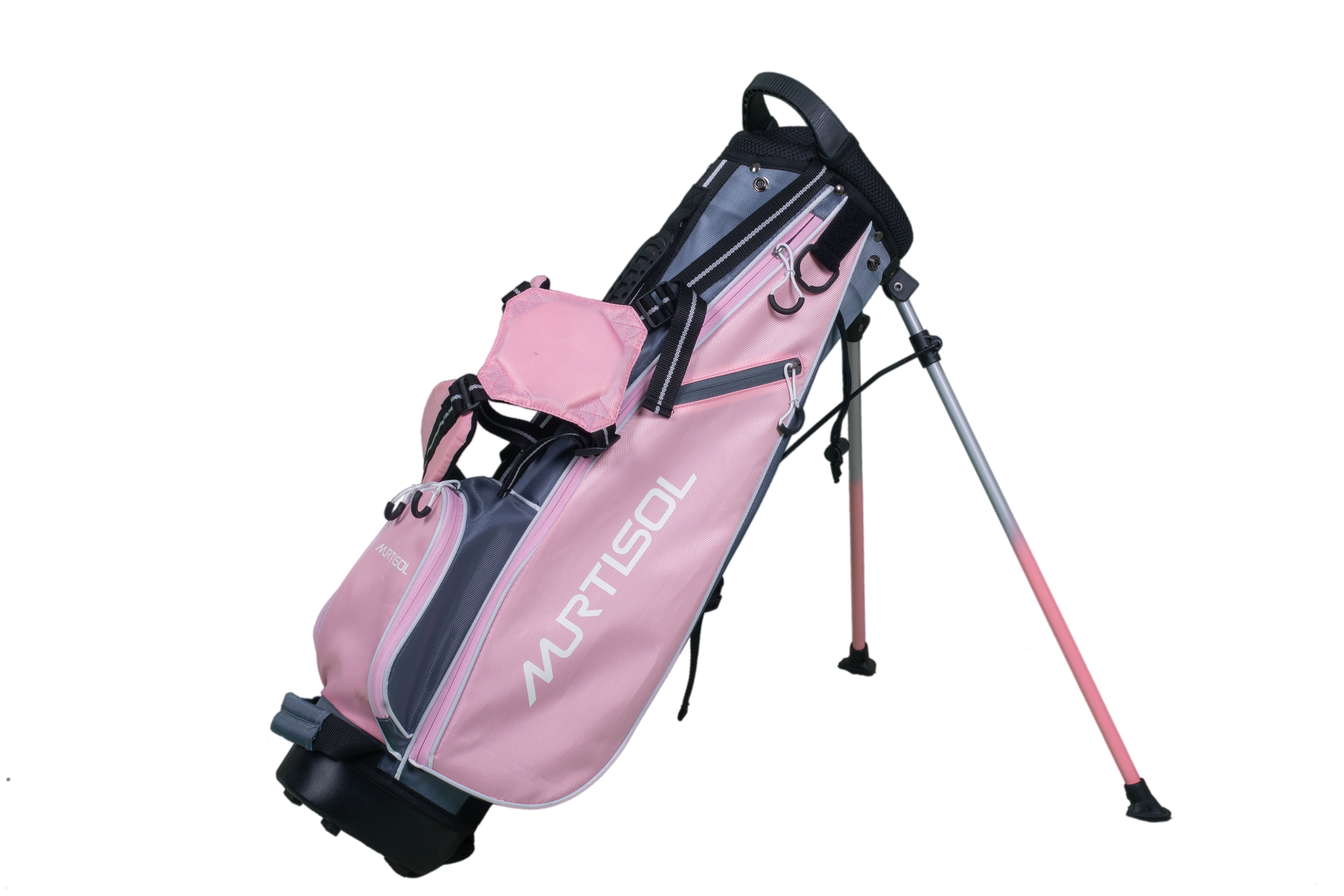 1113 Years Old Golf Girl Junior Girls Golf Set with Pink Clubs and Bag