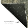 thumbnail image 5 of Addison Rugs Mayfield Premium Machine Washable Traditional Border Gray Rectangle Rug, 3' x 5', 5 of 7