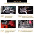 thumbnail image 2 of Pair of Copper Battery Terminal Connectors Kit with 6pcs Copper Rings 1 Clean Brush for Car Marine Boat RV Truck, 2 of 4