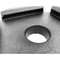 thumbnail image 4 of SnapPad Jack Pad XTRSQSP4 Xtra Square; Rubber; Fits 6 Inch Square Jack Foot; Black; 8-1/2 Inch Diameter; Set Of 4, 4 of 5
