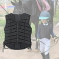 thumbnail image 1 of Chaleco protector de cuerpo para montar de seguridad ecuestre para hombres y mujeres negro METRO Cola Chaleco ecuestre, 1 of 8