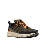 Columbia Mens Plateau Waterproof Hiking Shoe, Olive Green/Ancient Fossil, 8.5 US
