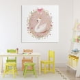 thumbnail image 3 of Stupell Industries Shabby Chic Queen Swan with Florals Canvas Art, 36 x 36, by Christine Simpson Art, 3 of 8