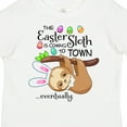 thumbnail image 4 of Inktastic Easter Sloth with Bunny Ears- Funny Boys or Girls Toddler T-Shirt, 4 of 5