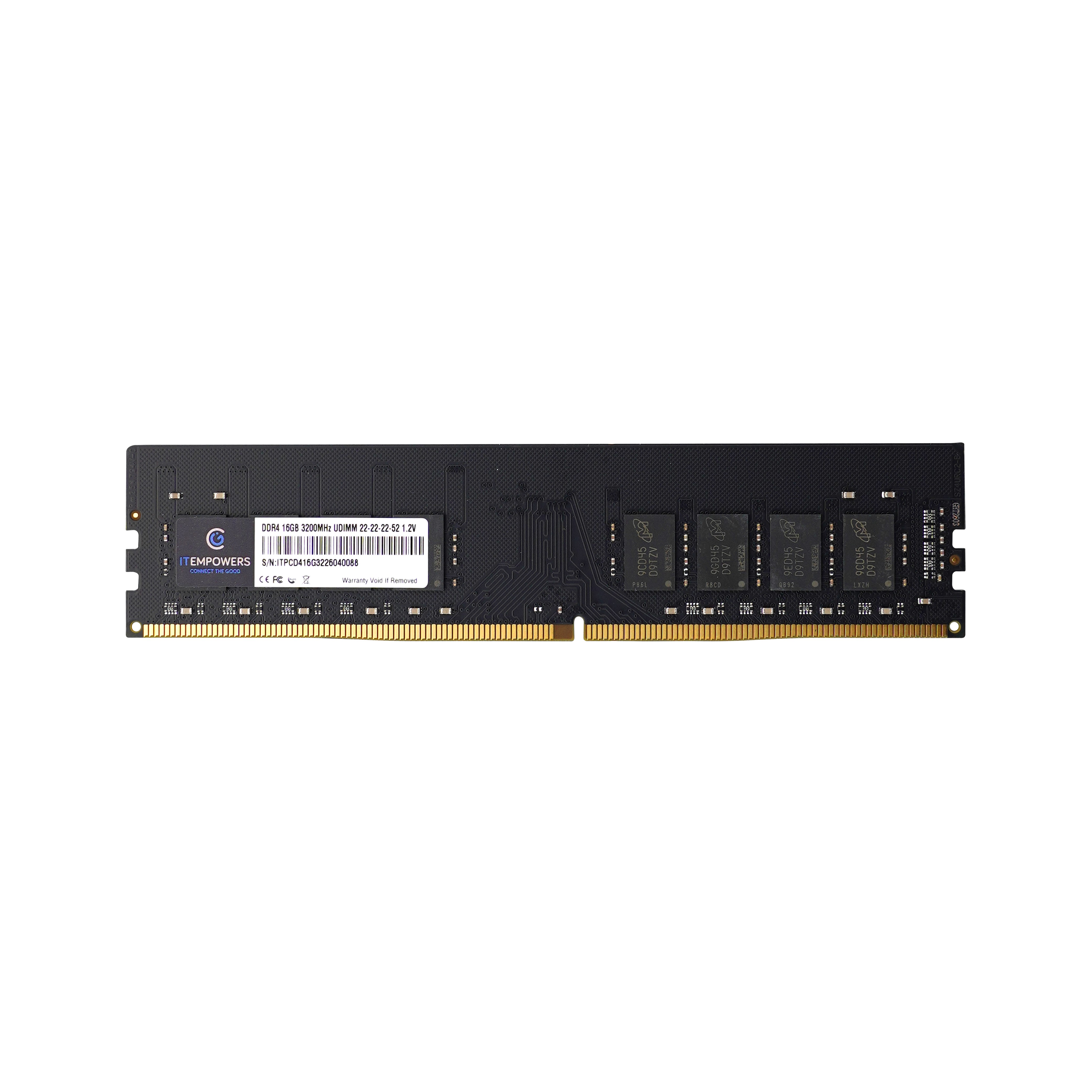 Memoria ITEMPOWERS 16GB DDR4 3200MHz UDIMM para escritorio 3