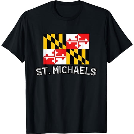 St. Michaels - Maryland | Saint - MD City State USA Souvenir T-Shirt