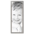 thumbnail image 2 of ArtToFrames 17" x 47" Classic Silver Picture Frame, 17x47 inch Silver Wood Poster Frame (WOM-4926), 2 of 7