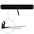 thumbnail image 3 of 1pc Slim 12V 24V 24LED Luz Estroboscópica Policía Coche Moto Camiones LED Lateral Marcadores Lámparas Blanco Ámbar Rojo Azul Intermitente De Advertencia, 3 of 4