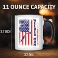 thumbnail image 2 of Welder Mom USA Flag Mug - Patriotic American Welding Gift - Coffee Mug for Proud Welder Moms - Perfect USA Pride Mug - 11 Ounce Black Rim Handle Novelty Coffee Cup - WMUG0918-Black Rim, 2 of 5