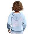thumbnail image 7 of Tiijoy Tween Girls Cute Hoodie Zipper Eyelets Hooded Sweatshirt, Sizes 13-14, 7 of 7