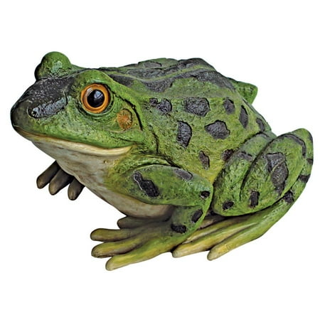 Design Toscano Ribbit the Frog, Garden Toad Statue