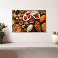 thumbnail image 2 of Elephant Stock Indian Cuisine Specialties Wall Art - Horizontal Canvas Wall Art - Dining Room Wall Decor - Food And Drink Canvas - Brown And White Decor - 12" x 8", 2 of 8