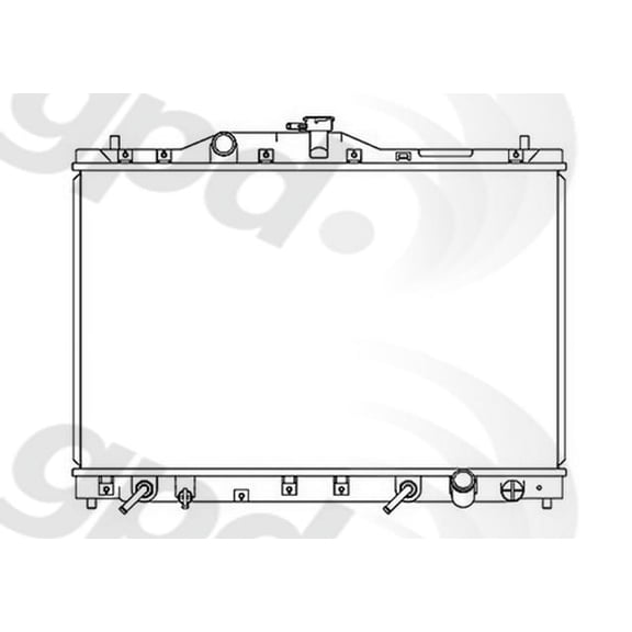 Radiator Fits select: 1991-1995 ACURA LEGEND