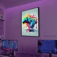 thumbnail image 4 of HFDF Game Wall Decor Gamg Art Video Games Posters Gamer Wall Art Graffiti Gamepad Canvas Pictures Gamg Room Accessories for Boys Bedroom Dorm Playroom Cave Home Decor 8x10inch Unframed, 4 of 5