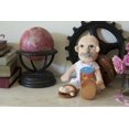 thumbnail image 2 of Muñeca Mahatma Gandhi - Pequeño pensador de peluche suave de 11 "" - Juguete para niños o adultos, 2 of 3