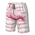thumbnail image 4 of Fotbe Flamingo Trajes de Baño Estampados para Hombre, Shorts de Verano de Secado Rápido, Ropa de Playa, Bañadores-3X-Large, 4 of 6