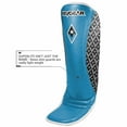 thumbnail image 4 of Superlite Light Weight Leather Shin Guards | for Martial Arts and MMA | Blue, 4 of 8