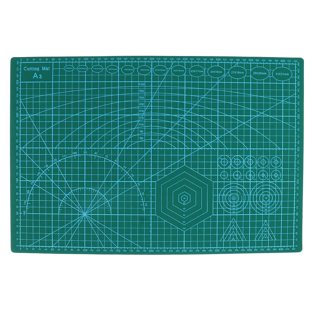 Self Healing Cutting Mat Sewing Crafting 24" X 36" Pre Printed Grid Fabric Board 