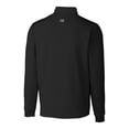 thumbnail image 3 of Men's Cutter & Buck  Black Fort Wayne TinCaps Big & Tall Traverse Stretch Quarter-Zip Top, 3 of 3