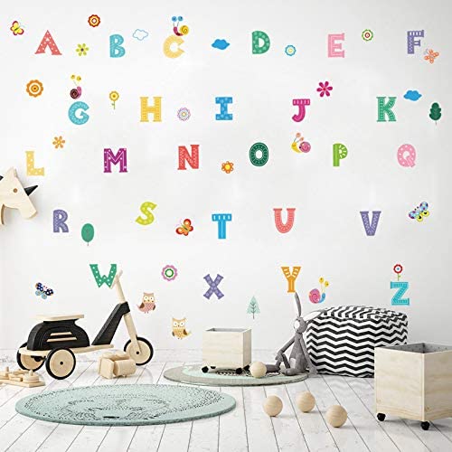 Eastjing ABC Stickers Alphabet DecalsAlphabet Wall Decals Classroom