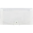 thumbnail image 2 of JAM Paper 13 Pocket Expanding File, Clear, 1/Pack, Check Size, 5 x 10 1/2, 2 of 5