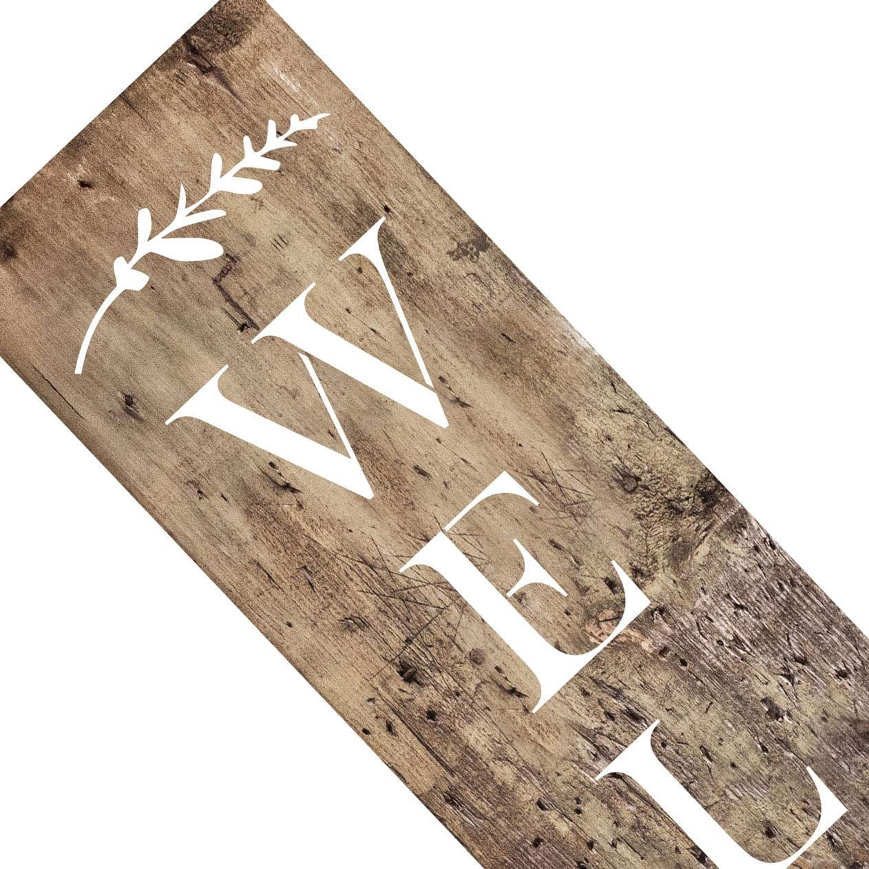 Welcome Tall Wall Stencil 3791 by Designer Stencils