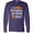 Purple, variant on Inktastic Thanksgiving It's Pumpkin Season Y'all with Fall Leaves Long Sleeve T-Shirt