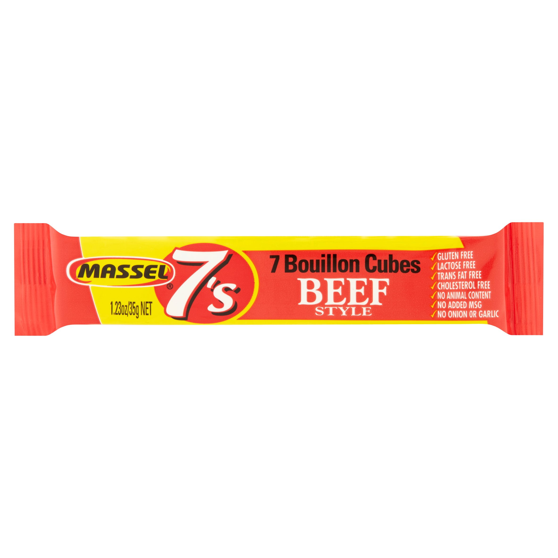 Massel 7 S Beef Style 7 Bouillon Cubes 1 23 Oz 7 Count Walmart Com Walmart Com