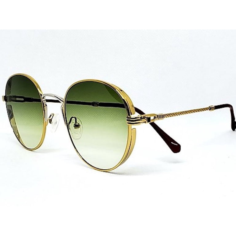 Porta Romana 1250 Sunglasses Oval Gold Frame Purple Lens Italy Designer Porta Romana 1250 Sunglasses Oval Gold Frame Purple Lens  main image 3