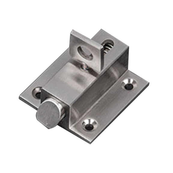 Self-Closing Stainless Steel for Pull Bounce Door Bolt for Home Office Window Gate Security for L