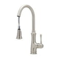 thumbnail image 4 of Ancona Villa Pull Out Single Handle Kitchen Faucet in Brushed Nickel, 4 of 8
