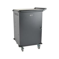 Tripp Lite 48-Port Ac Charging Cart Storage Station Chromebook Laptop Tablet Black